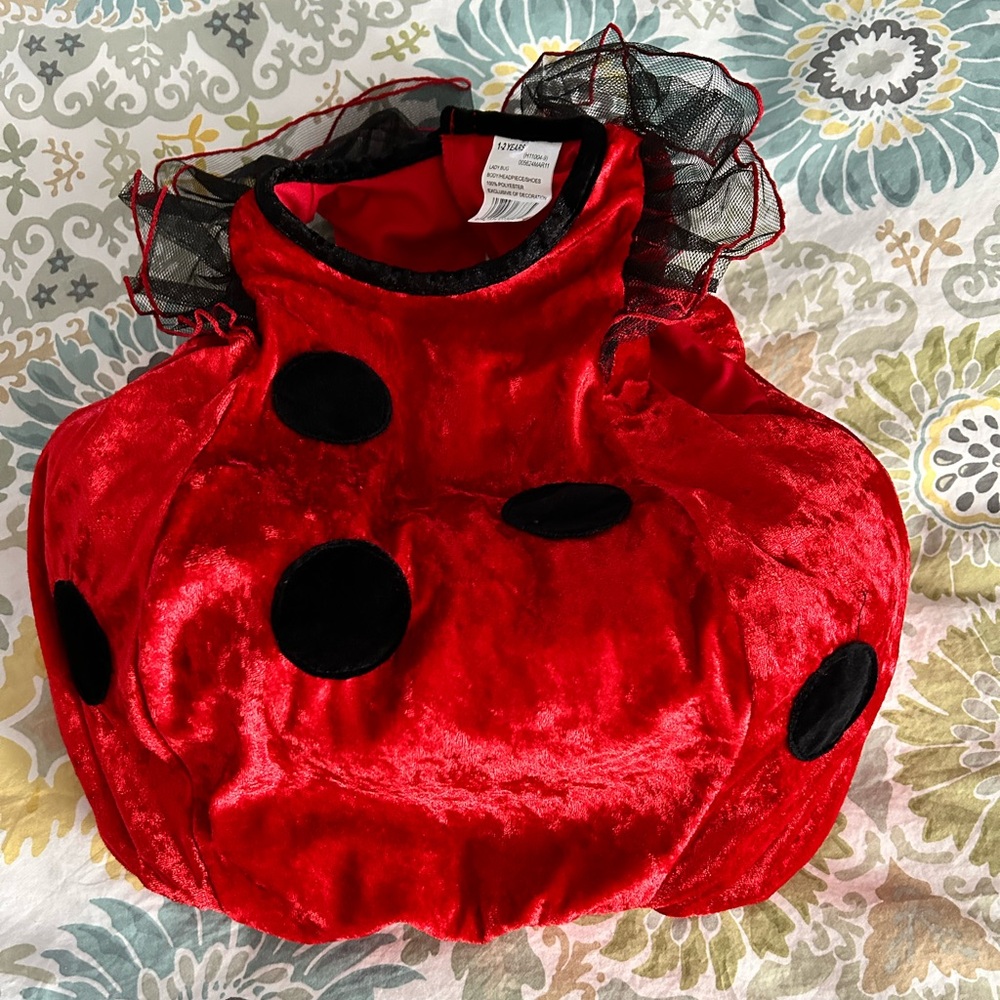 Baby ladybug costume 1-2 years